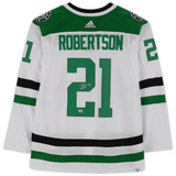 Jason Robertson Autographed Dallas Stars Authentic White Adidas Jersey Fanatics