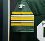 Packers Reggie White Autographed Framed Green Starter Jersey Beckett #AE31365
