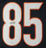 Tee Higgins Signed Custom Black Pro-Style Football Jersey JSA ITP