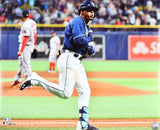 Wander Franco Signed 16x20 Tampa Bay Ray Photo (Fanatics MLB Holo) 3rd Base / SS