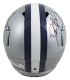 Cowboys Deion Sanders Authentic Signed Full Size Speed Rep Helmet BAS Witnessed