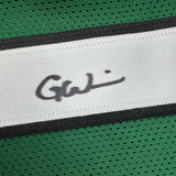 Autographed/Signed Garrett Wilson New York Green Football Jersey JSA COA