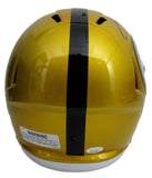 Joe Greene HOF Steelers Signed/Inscr Full Size Flash Replica Helmet JSA 163707