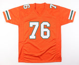 Warren Sapp Signed Miami Hurricanes Jersey (Beckett) 1991 National Champion DT