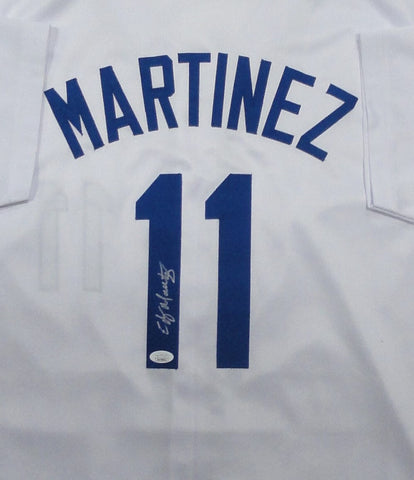 Mariners EDGAR MARTINEZ Signed Custom Replica Seattle White Jersey AUTO - JSA