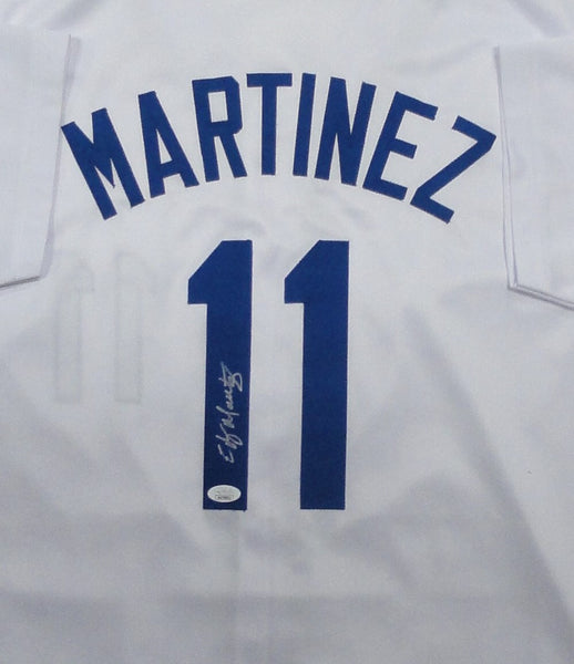 Mariners EDGAR MARTINEZ Signed Custom Replica Seattle White Jersey AUTO - JSA