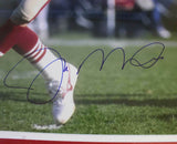 Joe Montana Autographed San Francisco 49ers Framed 16x20 Photo BAS 29910