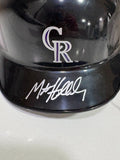 Matt Holliday Autographed Colorado Rockies Mini Helmet | MLB COA