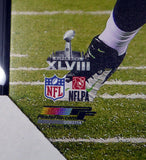 RUSSELL WILSON AUTOGRAPHED SIGNED FRAMED 24X30 CANVAS PHOTO SEAHAWKS RW 125709