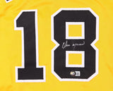 Omar Moreno Signed Pittsburgh Pirate Jersey (Beckett) 1979 World Series Champion