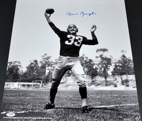 SAMMY BAUGH AUTOGRAPHED WASHINGTON REDSKINS 16x20 PHOTO PSA/DNA