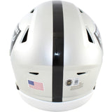 Bo Jackson Autographed Las Vegas Raiders Mid-Size Midi Helmet Beckett WIT 58523