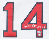 Jim Rice Signed Boston Red Sox Majestic Jersey Inscribed HOF 09 (Fanatics & MLB)