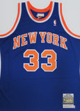 Knicks PATRICK EWING Signed Official Authentic Mitchell & Ness Jersey AUTO BAS