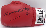 Sugar Ray Leonard Autographed Red Everlast Boxing Glove LH Beckett QR #1A253436