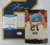 Ian Book Signed/Autographed Notre Dame Custom Jersey Beckett 158954
