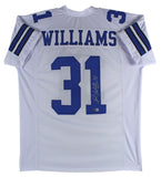 Roy Williams Authentic Signed White Pro Style Jersey Autographed BAS Witnessed