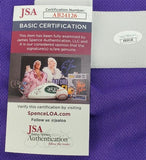 Sammy White Signed Vikings Jersey Inscribed "ROY 1976" (JSA COA) Minnesota WR