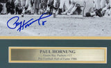 Paul Hornung HOF Packers Signed/Autographed 11x14 Photo Framed JSA 158423