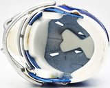 DEZ BRYANT AUTOGRAPHED COWBOYS FLASH BLUE SPEED MINI HELMET BECKETT 230222