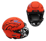 Terrell Davis Signed Denver Broncos Speed Flex Authentic Rave NFL Helmet w "HOF"