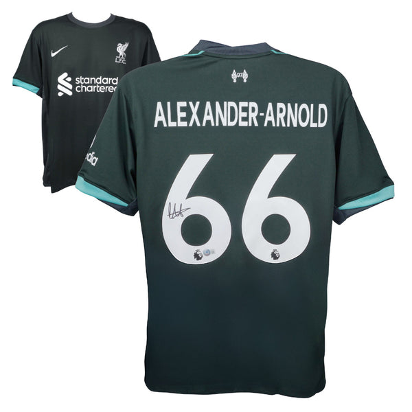 Trent Alexander Arnold Signed Liverpool Soccer Jersey #66 with Beckett COA