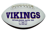 John Randle HOF Signed/Auto Minnesota Vikings Logo Football PSA/DNA 205159