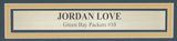 Jordan Love Signed/Auto 16x20 Photo Green Bay Packers Framed Beckett 189727