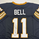 Autographed/Signed Ronnie Bell New Orleans Black Football Jersey BAS COA