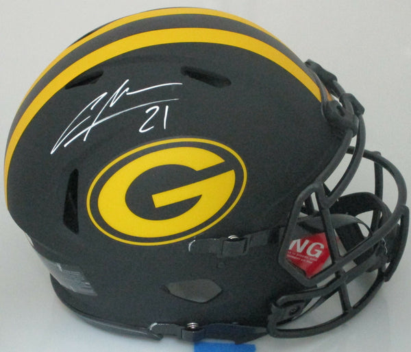 Packers CHARLES WOODSON Signed Full Size Authentic ECLIPSE Helmet AUTO - FAN