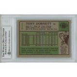 Tony Dorsett Autographed 1984 Topps 238 Slabbed Trading Card Beckett 45914