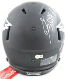 (6) Multi Player Signed Eagles F/S Eclipse Speed Authentic Helmet-Beckett W Holo