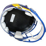 Kyren Williams Autographed/Signed Los Angeles Rams F/S Helmet Beckett 43842