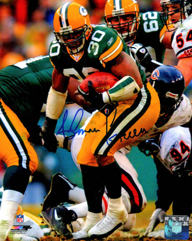 Packers All Time Leading Rusher AHMAN GREEN Signed 8x10 Photo #4 AUTO