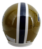 Johnny Majors CHOF Signed/Inscr Full Size Replica Football Helmet Pitt 213074