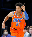 Aaron Wiggins Signed Oklahoma City Thunder Jersey (JSA COA) 2011 1st Round Pick