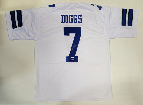 TREVON DIGGS AUTOGRAPHED SIGNED PRO STYLE XL JERSEY w/ JSA STICKER