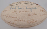 1976 Alabama Autographed Football 88 Sigs Incl Paul Bear Bryant Beckett AE08164