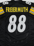 Steelers PAT FREIERMUTH Signed Custom Replica Black Pittsburgh Jersey AUTO - BAS