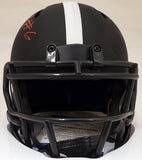 DEVONTA SMITH AUTOGRAPHED ECLIPSE BLACK ALABAMA SPEED MINI HELMET BECKETT 189550