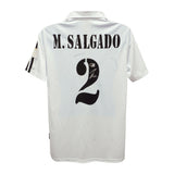 Michel Salgado Signed Real Madrid Soccer Jersey #2 with Beckett COA