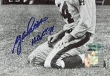 Y.A. Tittle Signed New York Giants Unframed 8x10 NFL Photo with "HOF 71" Insc