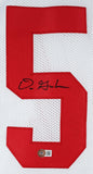 Dre Greenlaw Signed San Francisco 49ers Home Jersey (Beckett) All Pro Linebacker