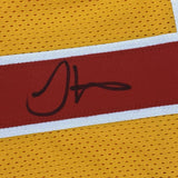 Autographed/Signed Tyreek Hill Kansas City Yellow Football Jersey JSA COA Auto