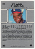 Frank Thomas Signed White Sox 1990 Leaf Rookie Card #300 w/HOF 2014 - (SS COA)