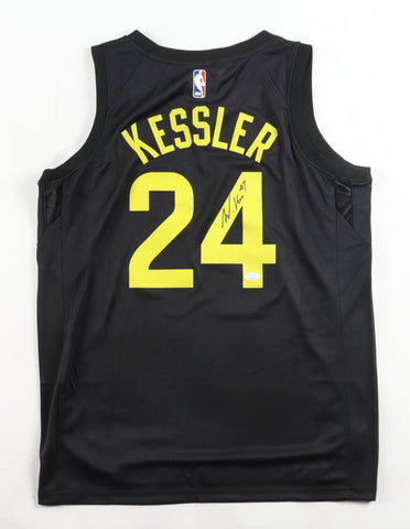 Walker Kessler Signed Utah Jazz Jersey (JSA COA) 2022 1st Round NBA Draft Pick