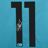 Neymar Jr Signed Santos FC Away Soccer Jersey #11 with Beckett COA