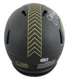 Steelers Jack Lambert "HOF 90" Signed STS IV F/S Speed Proline Helmet BAS Wit