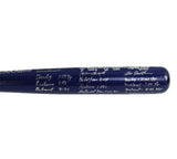 Jean Cruguet, Ron Turcotte, Steve Cauthen Signed Cooperstown Triple Crown Bat