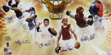 Baseballs Greatest Catchers Signed Unframed 20x24 MLB Photo/Piazza, Berra, Bench